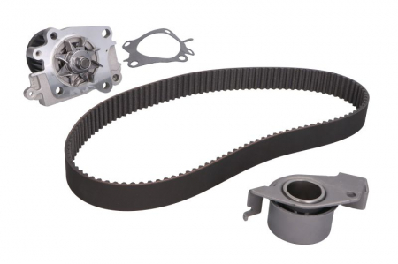 Set distributie potrivit MITSUBISHI CARISMA, PAJERO PININ I, SPACE STAR 1.8 1995-2007 (curea + intinzator + Pompa apa) [1]