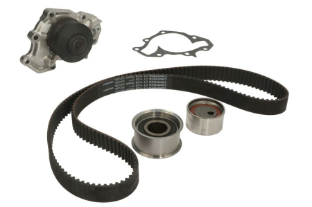 Distributie - Set distributie potrivit MITSUBISHI GALANT VIII 2.5 1996-2004 (curea + intinzator + pompa apa)