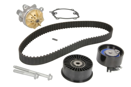 Distributie - Set distributie potrivit NISSAN INTERSTAR, PRIMASTAR; OPEL MOVANO A, VIVARO A; RENAULT AVANTIME, ESPACE III, ESPACE IV, LAGUNA II 2.0D/2.2D/2.5D dupa 1997 (curea + intinzator + pompa apa)