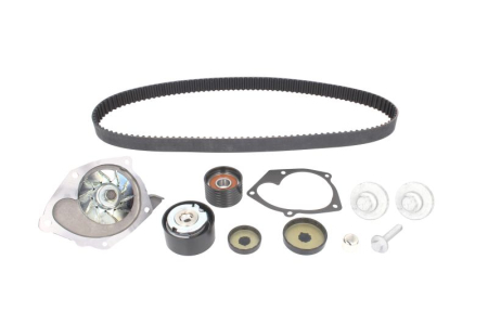 Distributie - Set distributie potrivit NISSAN PRIMASTAR, TERRANO; OPEL VIVARO A; RENAULT AVANTIME, CLIO III, DUSTER, ESPACE IV, GRAND SCENIC II 1.8/1.9D/2.0 dupa 2001 (curea + intinzator + pompa apa)