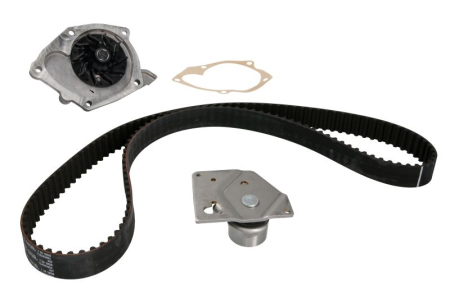 Distributie - Set distributie potrivit NISSAN PRIMERA; RENAULT GRAND SCENIC II, GRAND SCENIC III, LAGUNA II, MEGANE II, MEGANE III, MEGANE II/KOMBI 1.9D dupa 2001 (curea + intinzator + pompa apa)