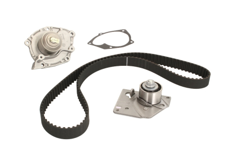 Distributie - Set distributie potrivit NISSAN PRIMERA; RENAULT GRAND SCENIC II, GRAND SCENIC III, LAGUNA II, MEGANE II, MEGANE III, SCENIC II, SCENIC III 1.9D dupa 2001 (curea + intinzator + pompa apa)