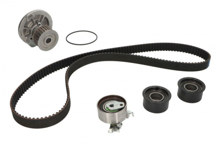 Piese Auto - Set distributie (curea + intinzator + Pompa apa) potrivit OPEL ASTRA G 2.0 02.98-01.05