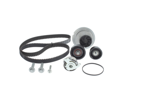 Set distributie potrivit OPEL ASTRA G, ASTRA G CLASSIC, ASTRA G/KOMBI, COMBO TOUR, COMBO/MINIVAN, CORSA B, CORSA C, MERIVA A, TIGRA 1.4-1.6CNG dupa 1994 (curea + intinzator + pompa apa) [1]