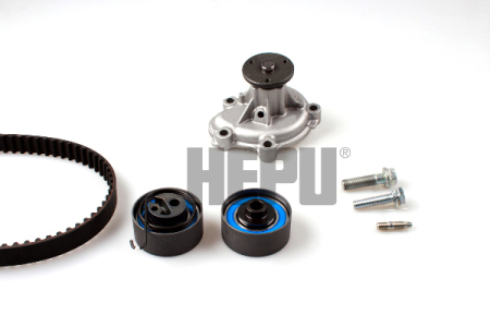 Distributie - Set distributie potrivit OPEL ASTRA H, ASTRA H CLASSIC, ASTRA H GTC, ASTRA H/KOMBI, ASTRA J, CORSA C, CORSA D, MERIVA A, ZAFIRA B 1.7D dupa 2000 (curea + intinzator + pompa apa)
