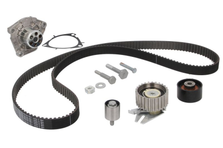 Distributie - Set distributie potrivit OPEL ASTRA J, ASTRA J GTC, CASCADA, INSIGNIA A, INSIGNIA A COUNTRY, ZAFIRA C; SAAB 9-5 2.0D dupa 2008 (curea + intinzator + pompa apa)
