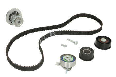 Distributie - Set distributie potrivit OPEL CORSA B, TIGRA, VECTRA B 1.4/1.6 1994-2002 (curea + intinzator + pompa apa)
