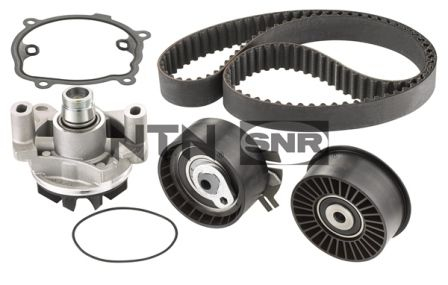 Distributie - Set distributie potrivit OPEL MOVANO A, VIVARO A; RENAULT AVANTIME, ESPACE III, ESPACE IV, LAGUNA II, MASTER II, TRAFIC II 2.0D/2.2D/2.5D dupa 1997 (curea + intinzator + pompa apa)