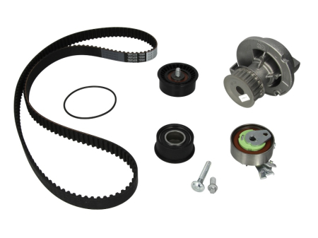 Distributie - Set distributie potrivit OPEL VECTRA B 1.8 1995-2003 (curea + intinzator + pompa apa)