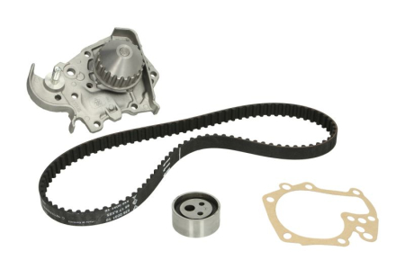 Distributie - Set distributie (curea + intinzator + pompa apa) potrivit RENAULT 19 I, 19 II, MEGANE I, MEGANE I CLASSIC, MEGANE I COACH, MEGANE SCÉNIC, TWINGO II 1.2/1.4/1.6 01.89-09.14