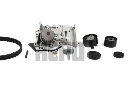 Distributie - Set distributie (curea + intinzator + pompa apa) potrivit RENAULT CLIO III, FLUENCE, GRAND SCENIC II, GRAND SCENIC III, LAGUNA II, LAGUNA III, MEGANE, MEGANE I 1.6/1.6ALK/1.6LPG 06.01-