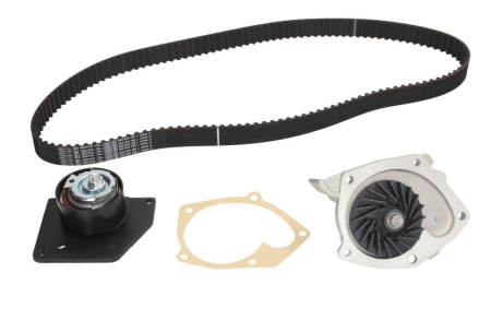 Distributie - Set distributie (curea + intinzator + pompa apa) potrivit RENAULT GRAND SCENIC III, LAGUNA II, MEGANE, MEGANE II, MEGANE III, SCENIC III; SUZUKI GRAND VITARA II 1.9D 11.02-09.16