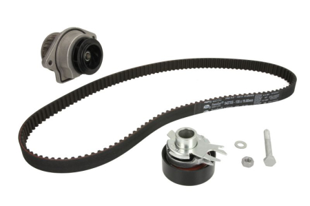 Distributie - Set distributie potrivit SEAT AROSA, CORDOBA, CORDOBA VARIO, IBIZA II; VW GOLF III, LUPO I, POLO, POLO III, POLO III CLASSIC 1.0/1.4/1.7D 1991-2005 (curea + intinzator + pompa apa)