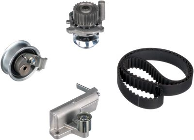 Set distributie potrivit SEAT IBIZA III; VW POLO IV 1.8 2003-2009 (curea + intinzator + pompa apa) [1]