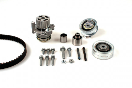 Set distributie (curea + intinzator + Pompa apa) potrivit SKODA OCTAVIA II; VW BEETLE, TIGUAN 2.0D 11.07-07.18 [1]