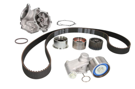 Distributie - Set distributie (curea + intinzator + pompa apa) potrivit SUBARU FORESTER, IMPREZA, LEGACY I, LEGACY II, LEGACY III, LEGACY IV, OUTBACK 1.6-2.5 01.89-12.09