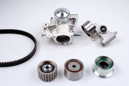 Set distributie potrivit SUBARU FORESTER, IMPREZA, LEGACY I, LEGACY II, LEGACY III, LEGACY IV, OUTBACK 1.6-2.5 1989-2009 (curea + intinzator + pompa apa) [1]
