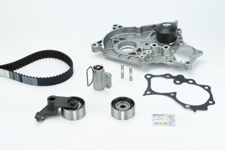 Set distributie (curea + intinzator + pompa apa) potrivit TOYOTA AVENSIS, AVENSIS VERSO, COROLLA, COROLLA VERSO, COROLLA/KOMBI, PREVIA II, RAV 4 II 2.0D 09.97-03.09 [1]