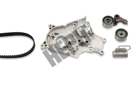 Set distributie (curea + intinzator + pompa apa) potrivit TOYOTA AVENSIS, AVENSIS VERSO, COROLLA, COROLLA VERSO, COROLLA/KOMBI, PREVIA II, RAV 4 II 2.0D 09.97-03.09 [1]