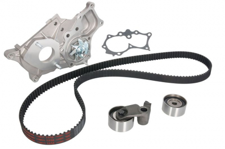 Set distributie (curea + intinzator + Pompa apa) potrivit TOYOTA AVENSIS, AVENSIS VERSO, COROLLA, COROLLA VERSO, PREVIA II, RAV 4 II 2.0D 09.97-03.09 [1]