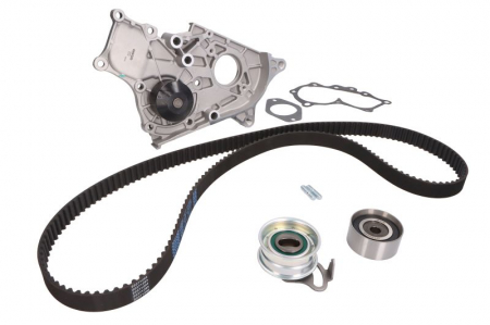 Distributie - Set distributie potrivit TOYOTA AVENSIS, CAMRY, CARINA E VI, CARINA IV, CARINA V, COROLLA 1.8D/2.0D 1984-2003 (curea + intinzator + Pompa apa)