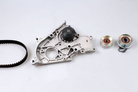 Distributie - Set distributie (curea + intinzator + pompa apa) potrivit TOYOTA AVENSIS, CAMRY, CARINA E VI, CARINA IV, CARINA V, COROLLA, COROLLA FX, LITEACE, PICNIC 1.8D/2.0D/2.2D 10.82-02.03