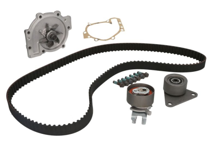 Distributie - Set distributie (curea + intinzator + pompa apa) potrivit VOLVO 850, C30, C70 I, C70 II, S40 I, S40 II, S60 I, S70, S80 I, S80 II, V40, V50, V60 I, V70 I, V70 II 1.6-2.5ALK 09.93-07.18