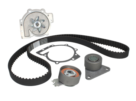 Distributie - Set distributie (curea + intinzator + pompa apa) potrivit VOLVO 850, C70 I, S40 I, S60 I, S70, S80 I, V40, V70 I, V70 II, XC70 I, XC90 I; RENAULT LAGUNA I, SAFRANE II 1.6-2.5 09.93-12.14