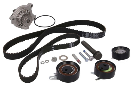 Distributie - Set distributie (curea + intinzator + pompa apa) potrivit VOLVO 850, S70, S80 I, V70 I, V70 II 2.5D 08.95-08.07