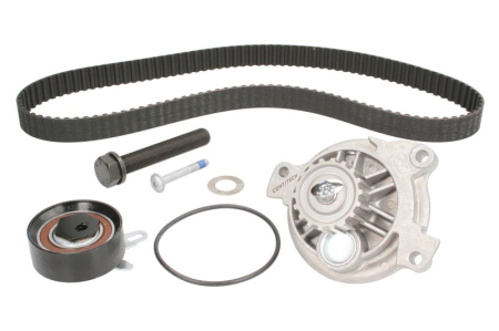 Distributie - Set distributie (curea + intinzator + pompa apa) potrivit VOLVO 850, S70, S80 I, V70 I, V70 II 2.5D 08.95-08.07