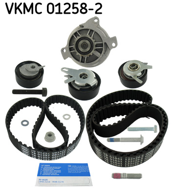 Set distributie (curea + intinzator + pompa apa) potrivit VOLVO 850, S70, S80 I, V70 I, V70 II 2.5D 08.95-08.07 [1]