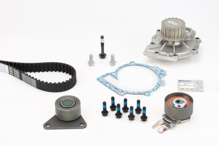 Set distributie (curea + intinzator + pompa apa) potrivit VOLVO C30, C70 I, C70 II, S40 II, S60 I, S60 II, S70, S80 I, S80 II, V40, V50, V60 I, V70 I, V70 II 2.0-2.5ALK 12.95-12.18 [1]
