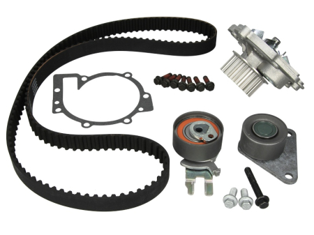 Distributie - Set distributie (curea + intinzator + pompa apa) potrivit VOLVO C30, C70 I, C70 II, S40 II, S60 I, S60 II, S70, S80 I, S80 II, V40, V50, V60 I, V70 I, V70 II 2.0-2.5ALK 03.90-12.18