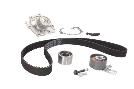 Distributie - Set distributie (curea + intinzator + pompa apa) potrivit VOLVO C30, C70 II, S40 II, S60 I, S60 II, S80 I, S80 II, V40, V50, V60 I, V70 II, V70 III 2.0D/2.4D/2.4DH 01.01-07.18