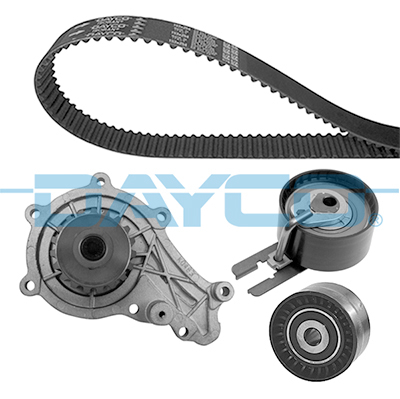 Set distributie (curea + intinzator + pompa apa) potrivit VOLVO C30, S40 II, S80 II, V40, V50, V70 III; CITROEN BERLINGO, BERLINGO MULTISPACE, BERLINGO/MINIVAN, C2, C3 I 1.4D/1.6D 11.01- [1]