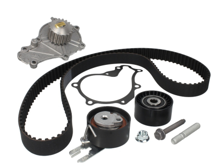Distributie - Set distributie (curea + intinzator + pompa apa) potrivit VOLVO C30, S40 II, S80 II, V40, V50, V70 III; CITROEN BERLINGO, BERLINGO MULTISPACE, BERLINGO/MINIVAN, C2, C3 I 1.4D/1.6D 11.01-