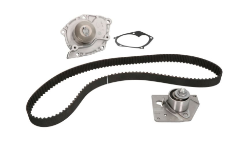 Distributie - Set distributie (curea + intinzator + pompa apa) potrivit VOLVO S40 I, V40; MITSUBISHI CARISMA, SPACE STAR; NISSAN INTERSTAR, PRIMASTAR; OPEL MOVANO A, VIVARO A 1.9D/2.0 12.97-