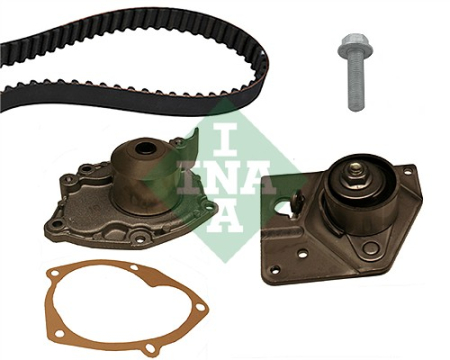 Set distributie potrivit VOLVO S40 I, V40; MITSUBISHI CARISMA, SPACE STAR; NISSAN INTERSTAR, PRIMASTAR; OPEL MOVANO A, VIVARO A 1.9D/2.0 dupa 1997 (curea + intinzator + pompa apa) [1]