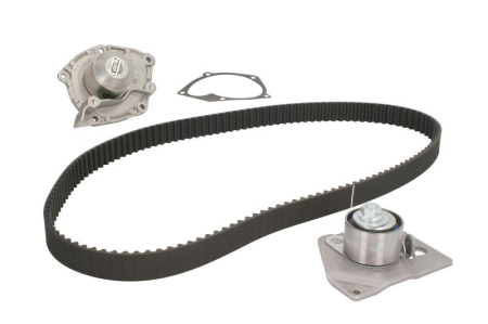 Distributie - Set distributie (curea + intinzator + pompa apa) potrivit VOLVO S40 I, V40; MITSUBISHI CARISMA, SPACE STAR; NISSAN INTERSTAR, PRIMASTAR; OPEL MOVANO A, VIVARO A 1.9D/2.0 12.97-