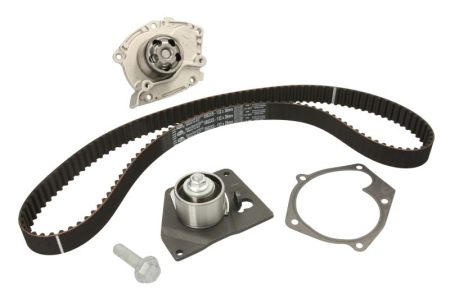 Distributie - Set distributie (curea + intinzator + pompa apa) potrivit VOLVO S40 I, V40; MITSUBISHI CARISMA, SPACE STAR; NISSAN INTERSTAR, PRIMASTAR; OPEL MOVANO A, VIVARO A 1.9D/2.0 12.97-