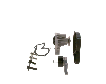 Set distributie potrivit VOLVO S40 II, V50; FORD FIESTA IV, FIESTA V, FIESTA/HATCHBACK, FIESTA/MINIVAN, FOCUS C-MAX, FOCUS I, FOCUS II 1.2-1.7 1995-2012 (curea + intinzator + pompa apa) [1]