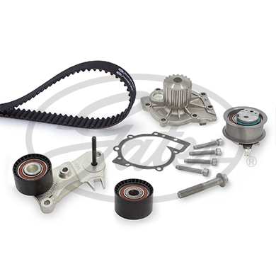Distributie - Set distributie (curea + intinzator + pompa apa) potrivit VOLVO S60 II, S80 II, S90 II, V40, V60 I, V60 II, V70 III, V90 II, XC40, XC60 I, XC60 II, XC70 II, XC90 II 2.0/2.0D 09.13-