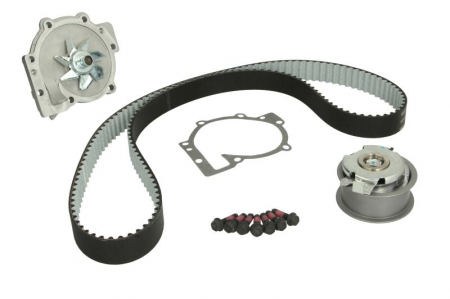 Distributie - Set distributie (curea + intinzator + Pompa apa) potrivit VOLVO S60 II, S80 II, S90 II, V40, V60 I, V60 II, V70 III, V90 II, XC40, XC60 I, XC60 II, XC70 II, XC90 II 2.0D 09.13-
