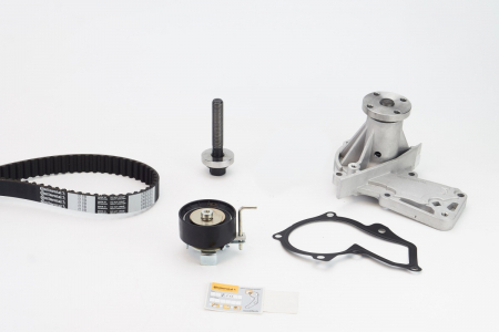 Distributie - Set distributie (curea + intinzator + Pompa apa) potrivit VOLVO S60 II, S80 II, V40, V60 I, V70 III; FORD C-MAX II, FIESTA VI, FOCUS III, FOCUS III/HATCHBACK 1.5/1.6/1.6ALK 04.10-