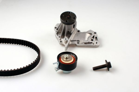 Set distributie (curea + intinzator + pompa apa) potrivit VOLVO S60 II, S80 II, V40, V60 I, V70 III; FORD C-MAX II, FIESTA VI, FOCUS III, FOCUS III/HATCHBACK, GALAXY II 1.2-1.6ALK 04.10- [1]