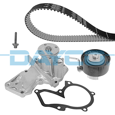 Set distributie (curea + intinzator + pompa apa) potrivit VOLVO S60 II, S80 II, V40, V60 I, V70 III; FORD C-MAX II, FOCUS III, FOCUS III/HATCHBACK, GALAXY II 1.5/1.6/1.6ALK 04.10- [1]
