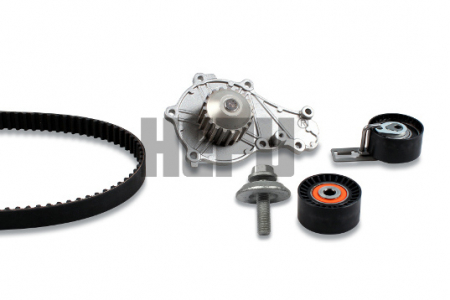 Set distributie potrivit VOLVO V40; MAZDA 2, 3 1.4D/1.6D 2004-2016 (curea + intinzator + Pompa apa) [1]