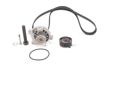 Distributie - Set distributie (curea + intinzator + pompa apa) potrivit VW CALIFORNIA T4 CAMPER, TRANSPORTER T4 2.5 09.90-06.03
