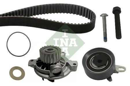 Set distributie (curea + intinzator + pompa apa) potrivit VW TRANSPORTER T4 2.5 09.90-06.03 [1]