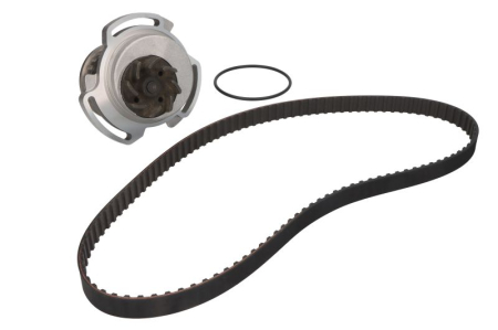 Distributie - Set distributie (curea + pompa apa) potrivit AUDI 50, 80 B2; VW DERBY, GOLF I, GOLF II, JETTA I, JETTA II, PASSAT B1, PASSAT B2, POLO, POLO CLASSIC, POLO II 0.8-1.3 05.73-09.94
